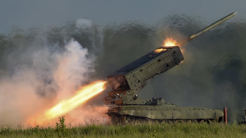 MLRS TOS-1 FIRE