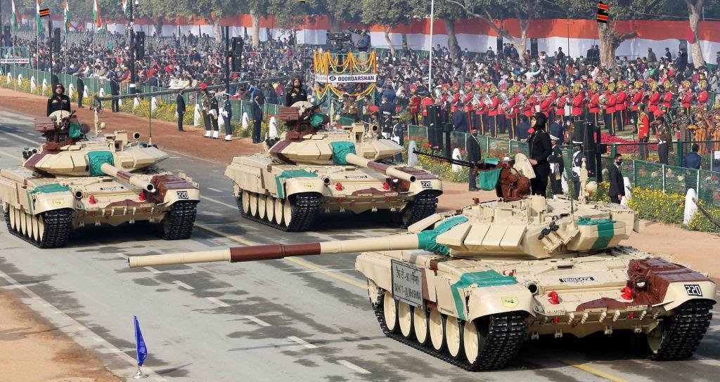 T-90 Tank Parade