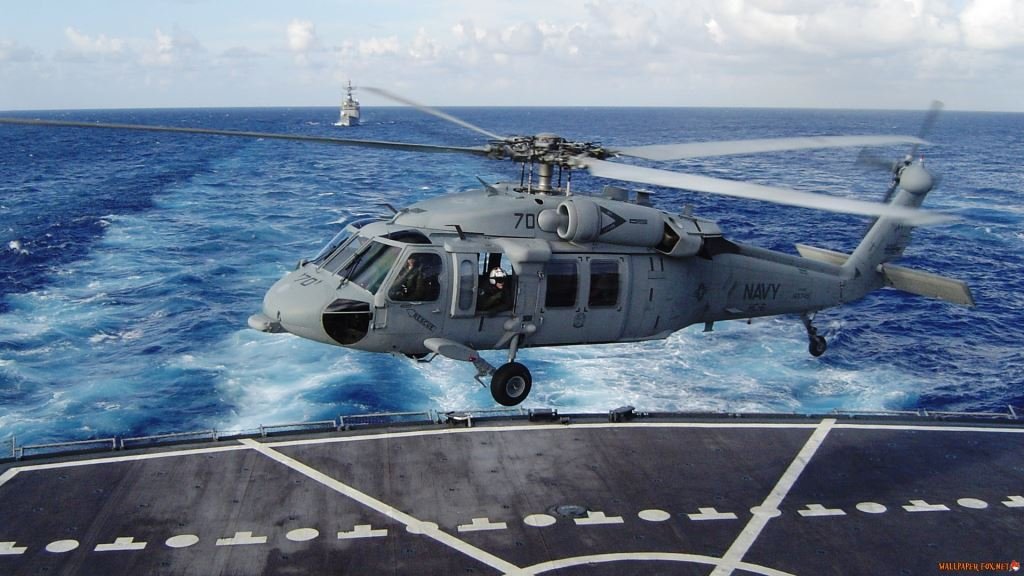UH-60 Land on Aircraft Carrier