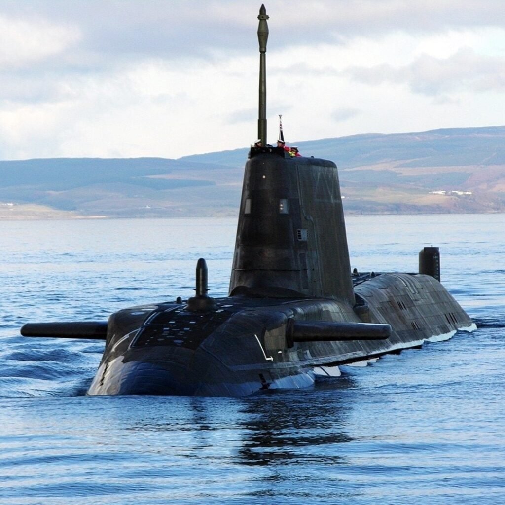 HMS Astute Submarine (S119): UK Attack Submarine