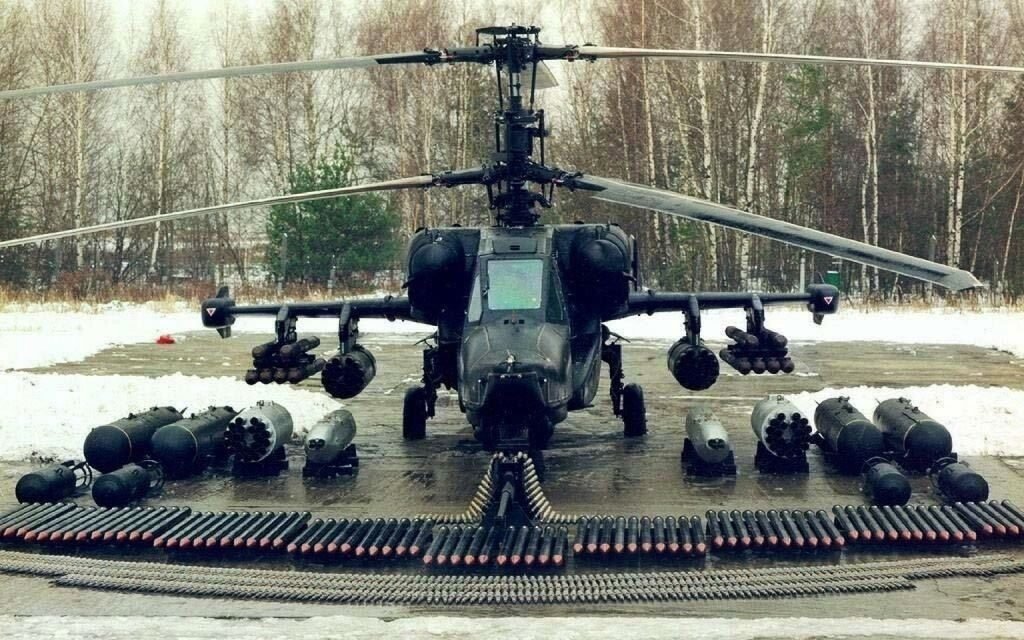 Ka-50 Black Shark Helicopter Armaments