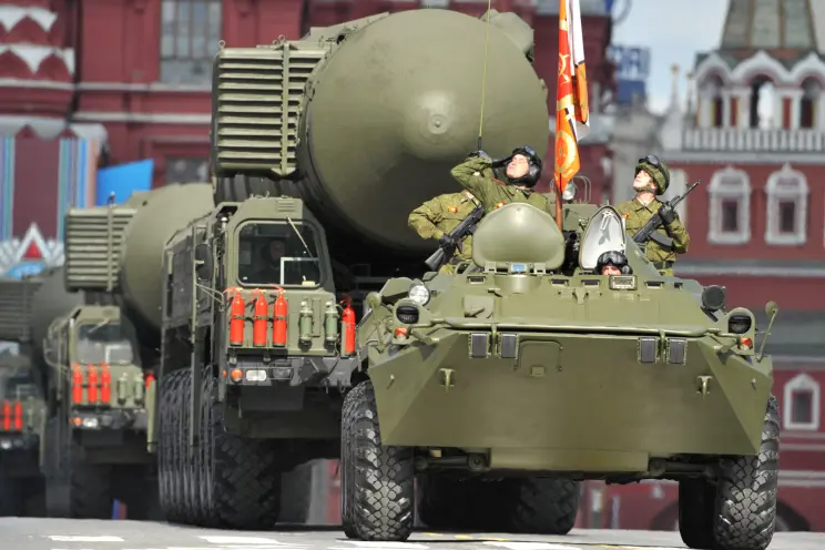 Topol-M Missile Show in Parade
