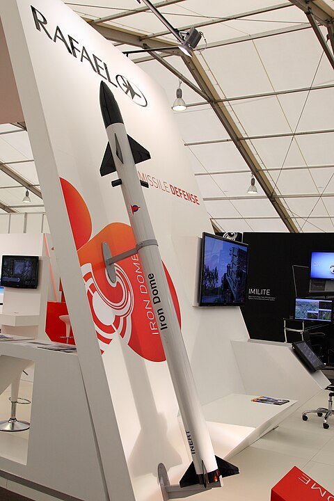 IRON Dome Missile in ILA Berlin AIR Show