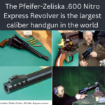 The Pfeifer-Zeliska .600 Nitro Express Revolver is the largest caliber handgun in the world
