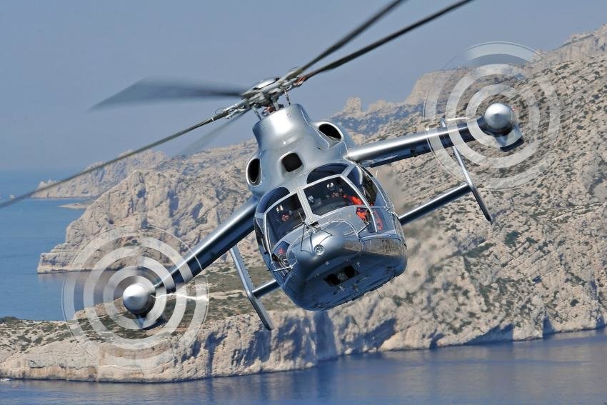 Worlds 2nd fastest helicopter is a eurocopter x3