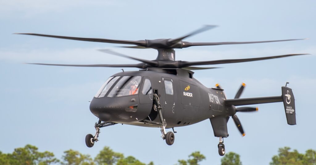 worlds 3rd fastest helicopter is a Sikorsky S-97 Raider